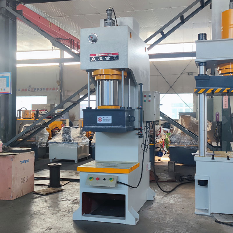 160吨轴类零件校正单臂液压机  160T单柱油压机