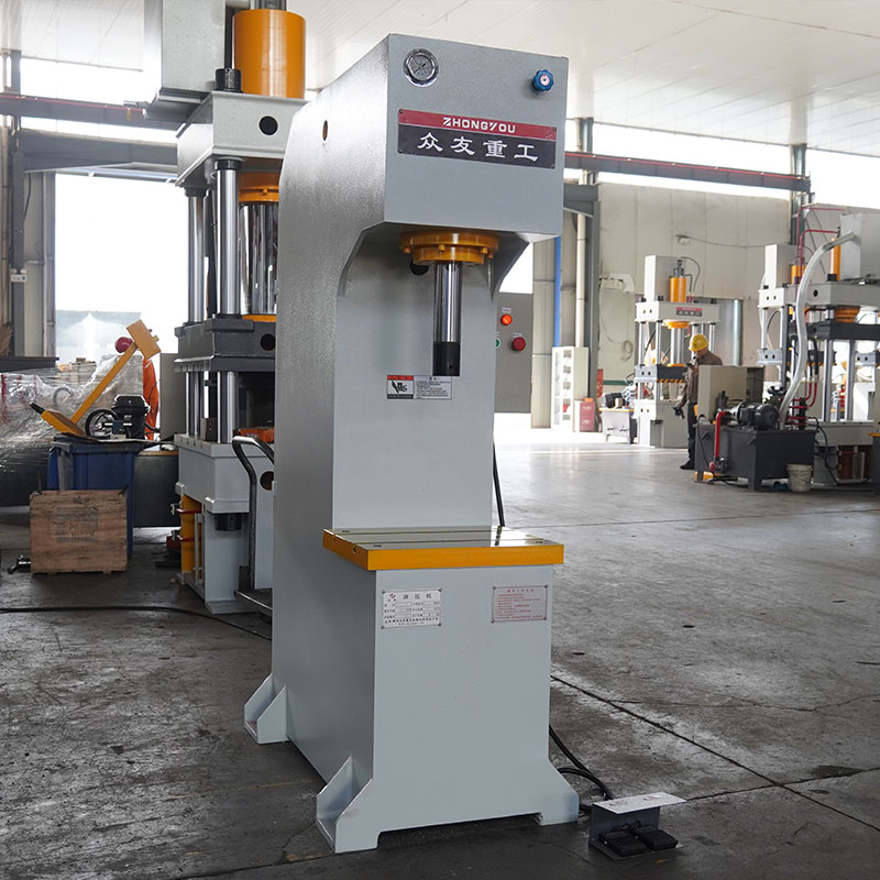 100吨金属校正C型液压机  100T单臂油压机