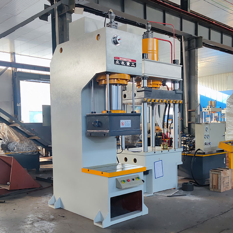 160吨轴类零件校正单臂液压机  160T单柱油压机