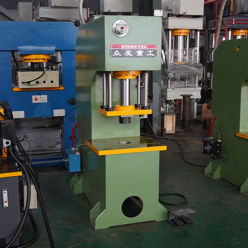 40吨轴承压装单臂液压机   40TC型校正单柱油压机