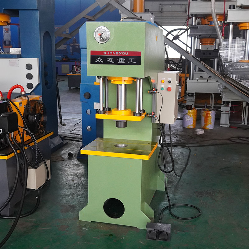 40吨轴承压装单臂液压机   40TC型校正单柱油压机