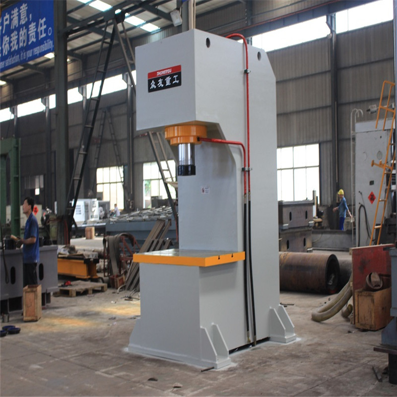 315吨校正大单臂油压机 315T金属压制C型液压机