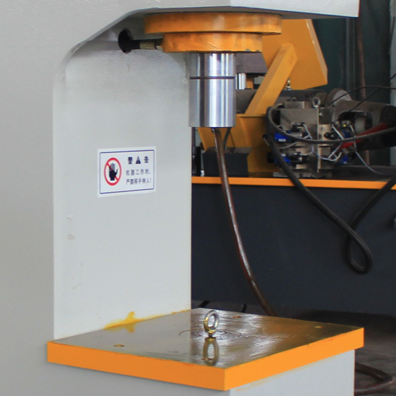 40吨定子压装C型单臂油压机 40T小型金属压制单柱油压机