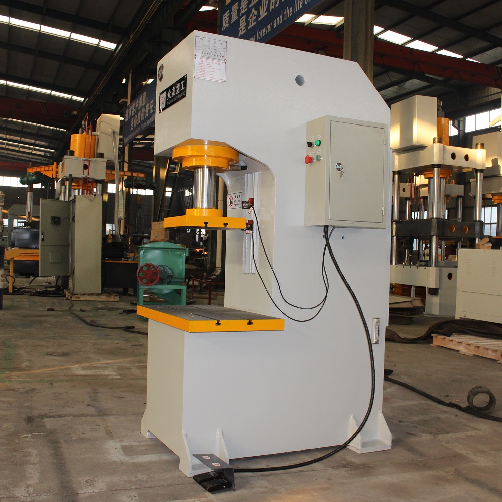 63吨轴类零件校正单臂液压机   63T板材拉伸单柱油压机