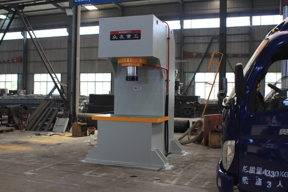 315吨单臂液压机 315T轴承压制单柱油压机