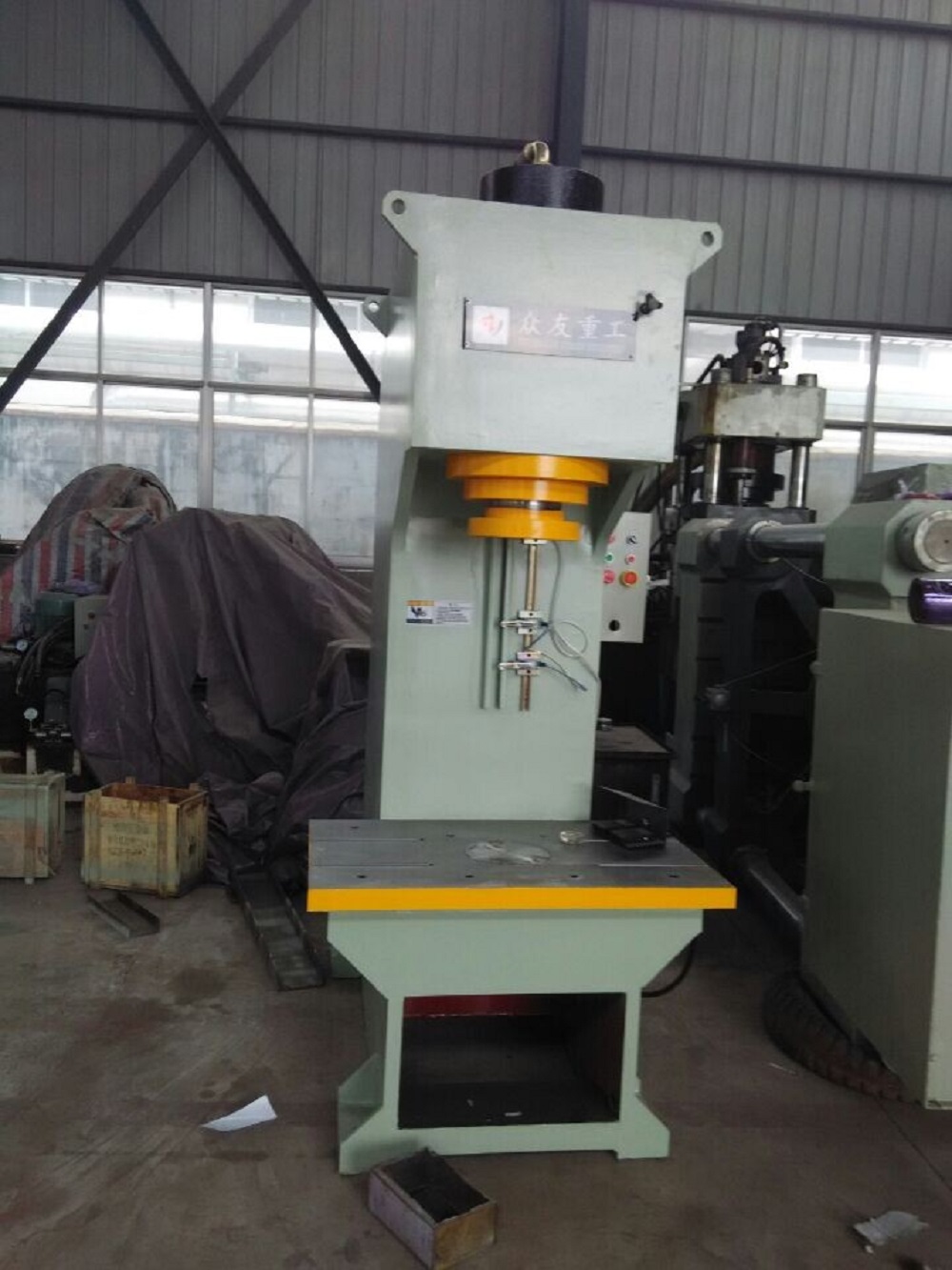 160吨拉伸成型单臂液压机    160T校正单柱油压机