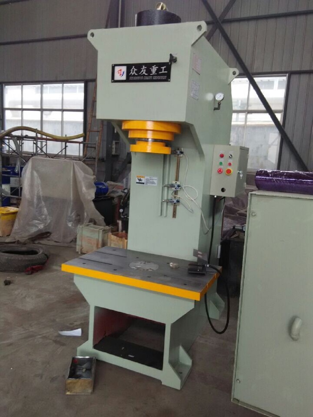 160吨拉伸成型单臂液压机    160T校正单柱油压机
