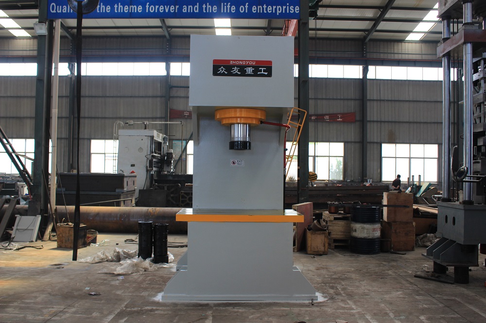 315吨单臂液压机 315T轴承压制单柱油压机